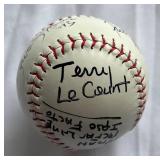 Signed Softball by Minnesota Vikings, North Stars and More - Including Mike Modano