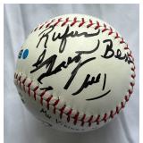 Signed Softball by Minnesota Vikings 1993 Donkey Basketball 1993