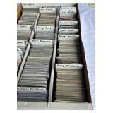 HUGE 3-Row Box of Thousands of Baseball Star Cards - A-Rod, Maddux, Johnson, Bryant, Jimenez, Bregman and many more