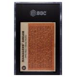 Mickey Mantle / Willie Mays SGC 6 EX-NM 1962 Topps #18 Managers