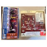(2) MacFarlane Basketball Figures - Clyde Drexler and DeMar DeRozan