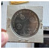 Various Baseball Memorabilia - Ebbets Field, Bob Feller Coin, Satchel Paige Gold Card, Babe Ruth, Ty Cobb