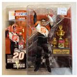 NASCAR Lot - Tony Stewart McFarlane Figure and Matt Kinseth Diecasr Limited Edition Car