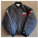 Chicago Bulls Retro Vintage Jacket Size Large by Swingster - Basketball
