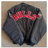Chicago Bulls Retro Vintage Jacket Size Large by Swingster - Basketball