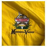 Minnesota Vkings Vintage Retro Winter Jacket Size Large from Outback Steakhgouse Down Under Scramble by Downbrooke Sport