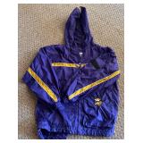 Minnesota Vikings Size Youth XL / 20 Retro Vintage Vindbreaker Jacket by Mighty Mac Sports - Football