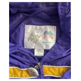 Minnesota Vikings Size Youth XL / 20 Retro Vintage Vindbreaker Jacket by Mighty Mac Sports - Football