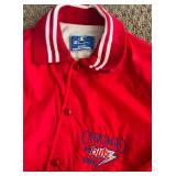 Chicago Blutz USFL Vintage Retro Champion Jacket Size Large - Football