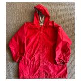 1984 USFL Memphis Showboats Jacked Raincoat - Vintage Retro Football - Size XL by Howe Athletic Apparel