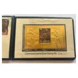 Michael Jordan 23k Gold Commemortive Liited Edition Stamp St. Vincent - Aoril 17, 1996 Upper Deck Basketball