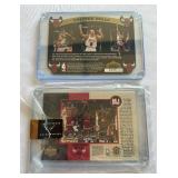 (2) Michael Jordan Limited Edition /10,000 Cards 1995 and 1996 Upper Deck Basketball