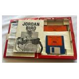 Michael Jordan vs. Larry Bird 1988 Vintage Basketball Computer Game - Appears Complete