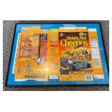Richard Petty, Kyle Petty, John Andretti Signed and Framed NASCAR Cheerios Box