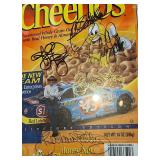 Richard Petty, Kyle Petty, John Andretti Signed and Framed NASCAR Cheerios Box
