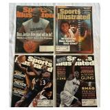 (4) Michael Jordan Sports Illustrated Basketball Magazines from 1999-2002