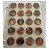 Michael Jordan Basketball Pog Set of 54 1995 Upper Deck