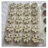 Michael Jordan Basketball Pog Set of 54 1995 Upper Deck