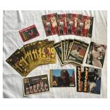 Michael Jordan Large Lot of 27 Oversized Cards - Includes Gatorage Set and Multiple Limited Edition Basketball Cards