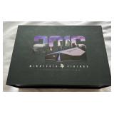 Minnesota Vikings 2016 US Bank Stadium Innagural Season Ticket Set - Complete with box, tickets, pin, sticker, charger - RARE