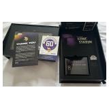 Minnesota Vikings 2016 US Bank Stadium Innagural Season Ticket Set - Complete with box, tickets, pin, sticker, charger - RARE