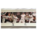 Minnesota Twins 1987 World Series Champions X Poster by Terrence Fogarty