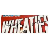 RARE Minnesota Twins Concept Wheaties Box - Unreleased - Signed by Tom Kelly and John Gibson