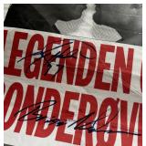 Larry Holmes vs. Brian Neilsen Signed Boxing Poster (laminated)