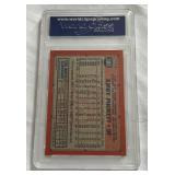 Kirby Puckett Error Card Graded 10 Gem Mint 1991 Topps Blank Front Minnesota Twins Baseball Card