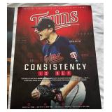 (2) Target Field Stadium Hung Minnesota Twins Baseball Posters - Jake Odorizzi and Eduardo Caballo