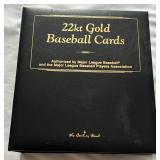 22kt Gold Baseball Card Set 2007 MLB - Near Complete (appears to be missing Twins players)