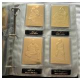 22kt Gold Baseball Card Set 2007 MLB - Near Complete (appears to be missing Twins players)