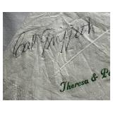 Calvin Giffith (Minnesota Twins 1st Owner) Signed Vintage Wedding Napkin