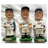 Minnesota Twins St. Paul Saints 3 Bobblehead Lot - Morris, Radke, Terwilliger