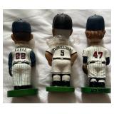 Minnesota Twins St. Paul Saints 3 Bobblehead Lot - Morris, Radke, Terwilliger