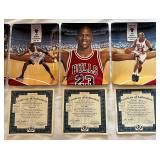 Michael Jordan Limited Edition Brandford Exchange 5 Plate Complete Set Vintage 1997 Basketball - RARE