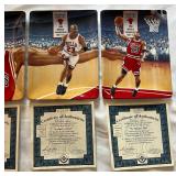 Michael Jordan Limited Edition Brandford Exchange 5 Plate Complete Set Vintage 1997 Basketball - RARE