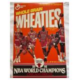 Michael Jordan Chicago Bulls 1991 NBA World Champions Wheaties Box (empty) - Basketball