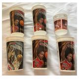 Michael Jordan 6 Cup McDonalds / Looney Toons Basketball Lot