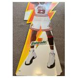 Michael Jordan Life Size Gatorade Stand-up Basketball Display GO5W36097 - RARE New in Box - Chicago Bulls Baskeball