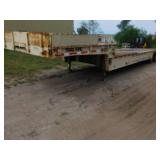 2014 Trail King TK80HT Drop Deck Semi-Trailer with Operating Remote