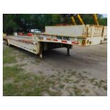 2014 Trail King TK80HT Drop Deck Semi-Trailer with Operating Remote