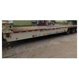 2014 Trail King TK80HT Drop Deck Semi-Trailer with Operating Remote