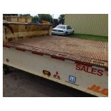 2014 Trail King TK80HT Drop Deck Semi-Trailer with Operating Remote