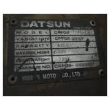 Datsun CPF02 LP Forklift - For Parts or Repair