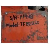 2007 Toyota 7FBEU20 Electric Forklift