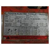 2007 Toyota 7FBEU20 Electric Forklift