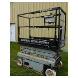 2000 Skyjack SJ1113219  Electric Scissor Lift -  for Parts or Repair