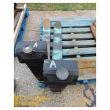 2 Sets of Forklift Forks - Set A & B