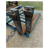 2 Sets of Forklift Forks - Set A & B